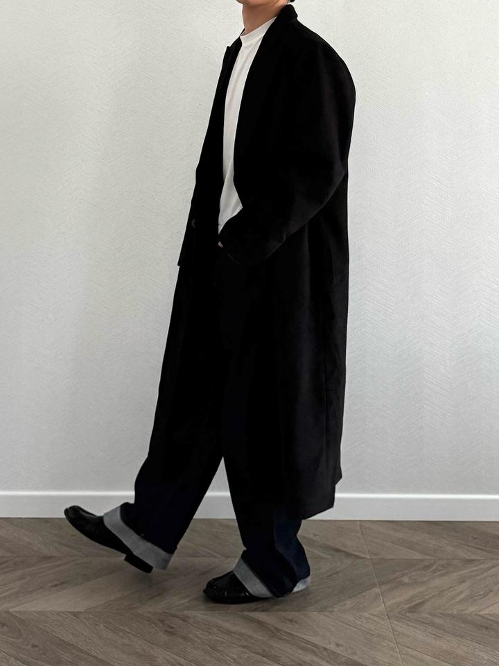 Новое длинное пальто в стиле ysl (унисекс)