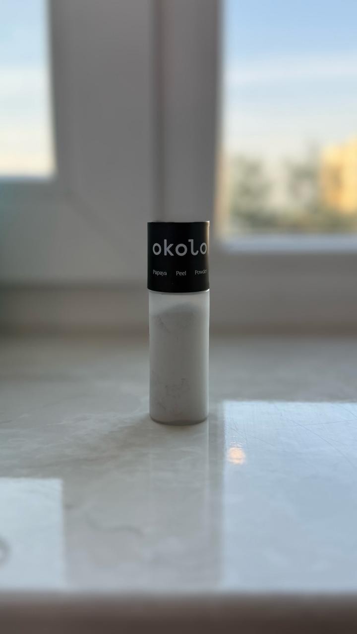 okolo Papaya Peel Powder энзимная пудра для умывания