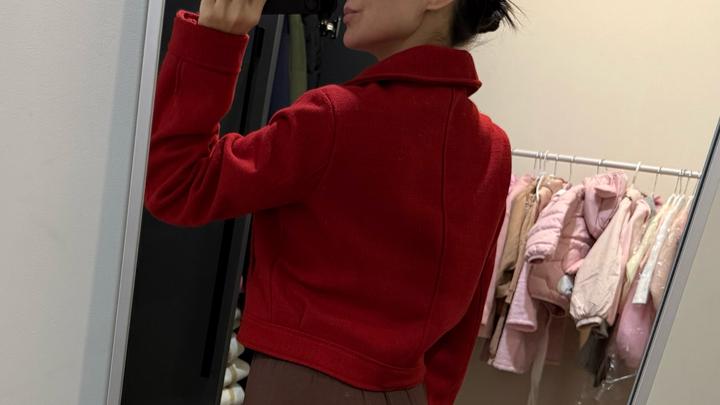 Укороченная куртка ZARA