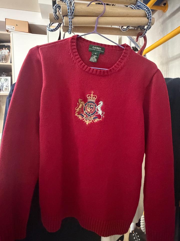 Ralph Lauren свитер с гербом
