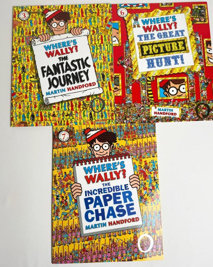 Where's Wally? Series (Комплект из 3 книг-виммельбухов)