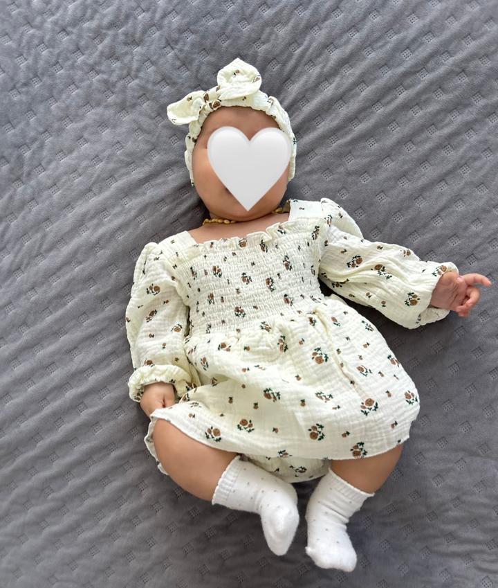 Платье с повязкой для девочки