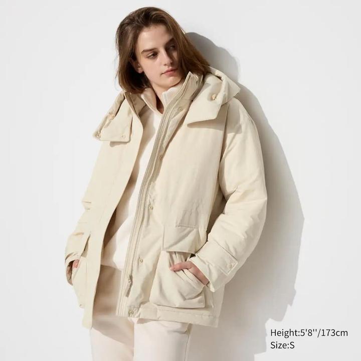 Парка с капюшоном Uniqlo