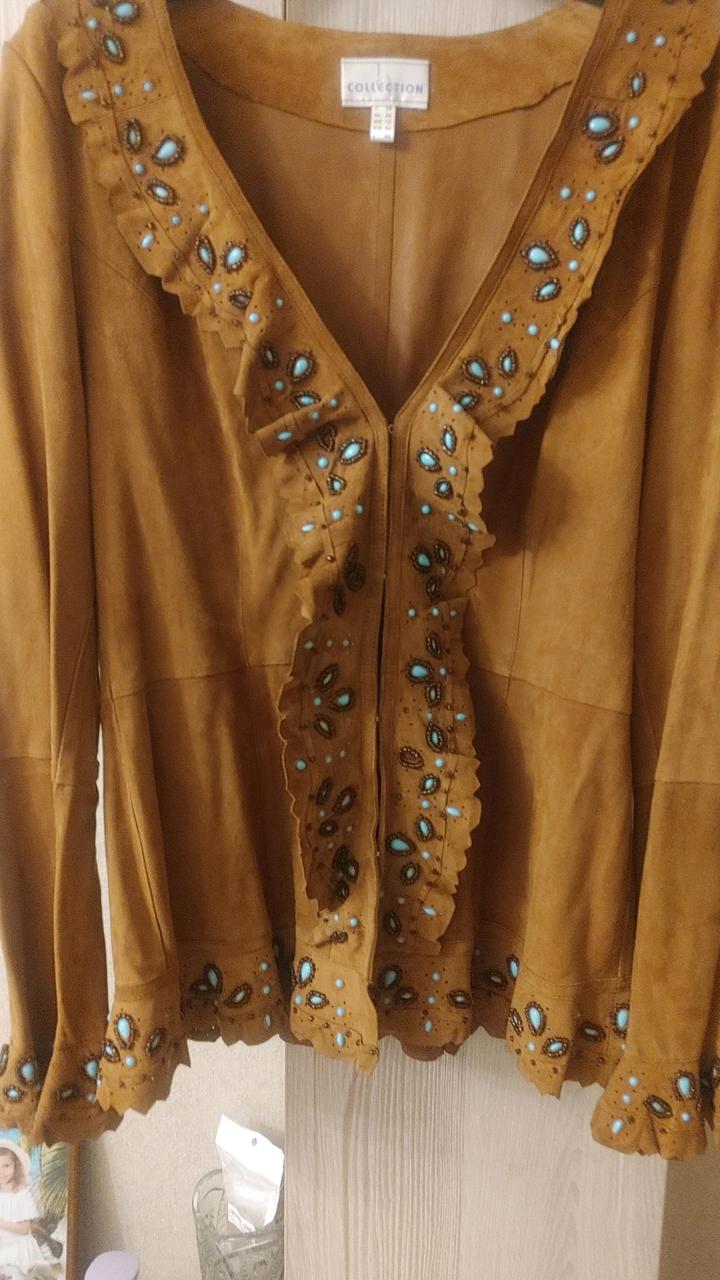 Замшевый жакет от Collection