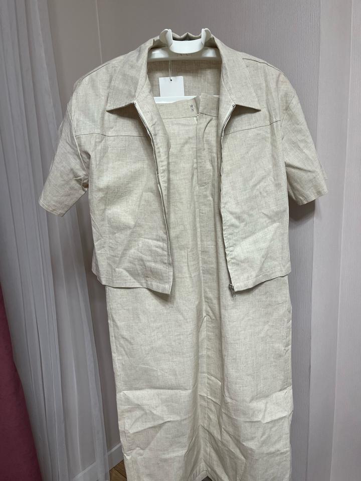 Костюм ZARA из льна
