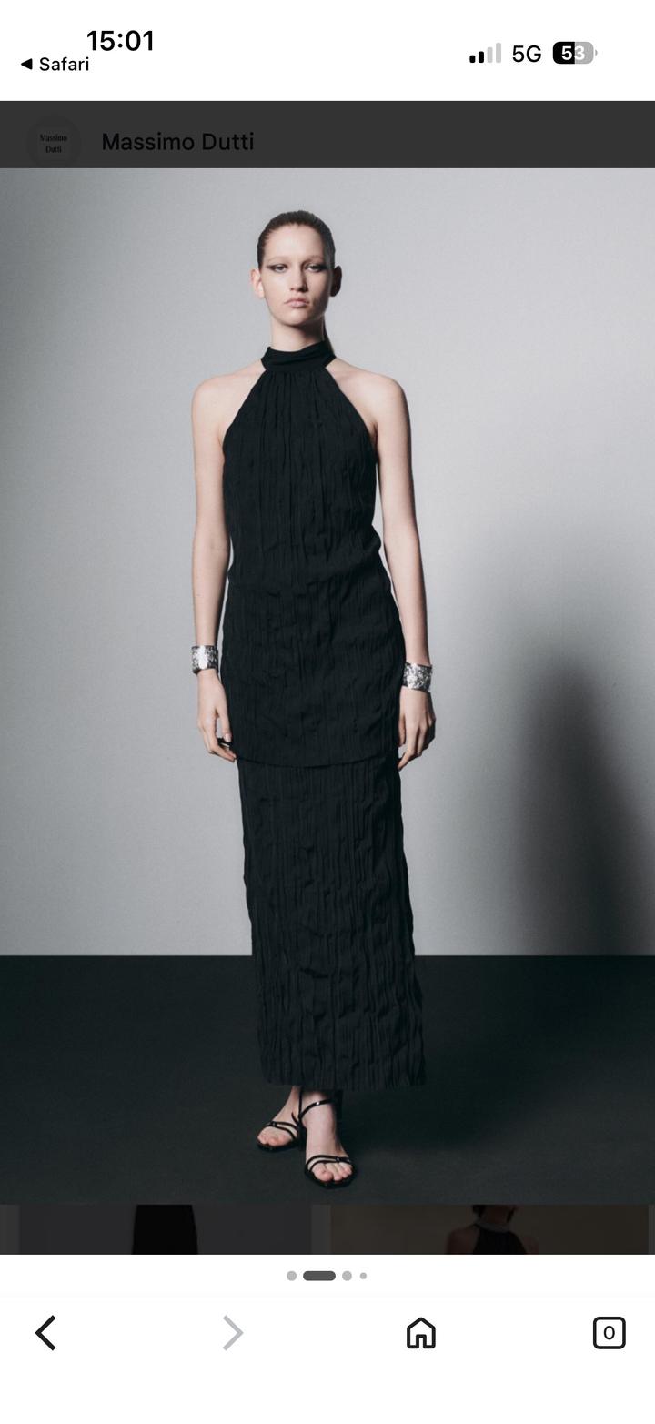 Massimo Dutti платье Massimo halter
