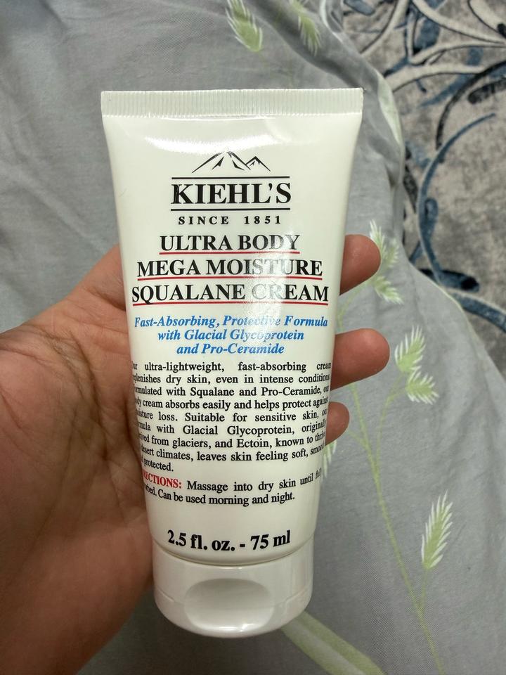 Крем для тела Kiehl's Ultra Body Mega Moisture Squalane Cream