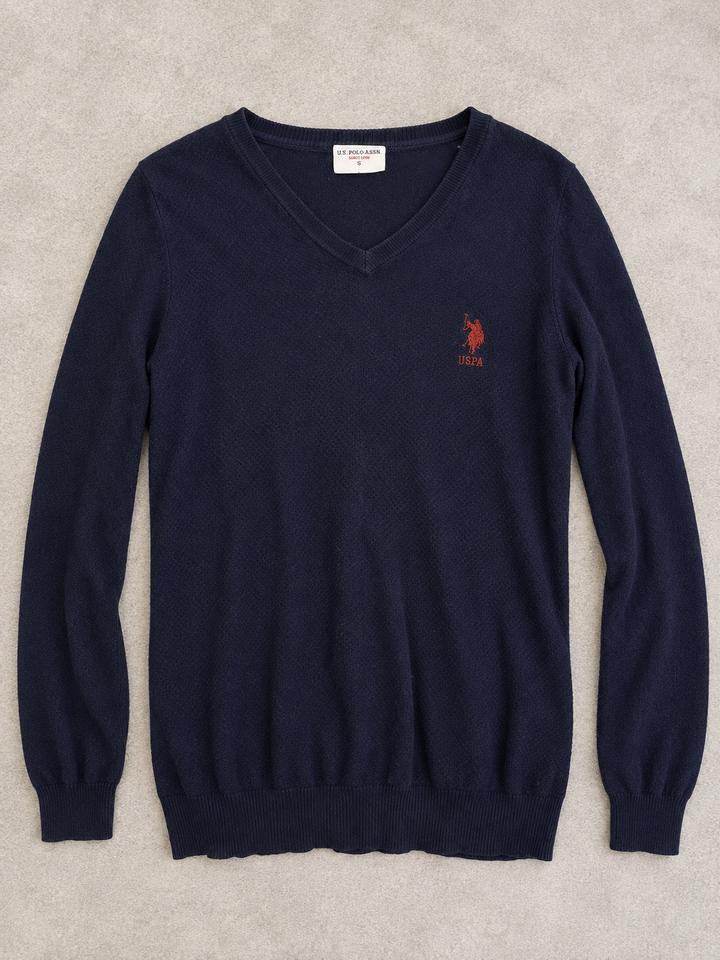 Синий джемпер U.S. Polo Assn.