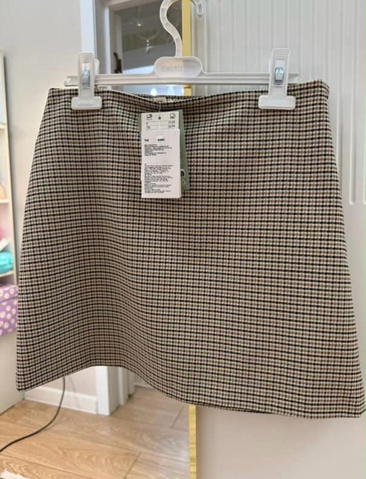 Мини-юбка H&M в клетку