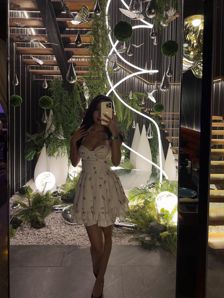 Modress Корсетное платье с цветочным принтом