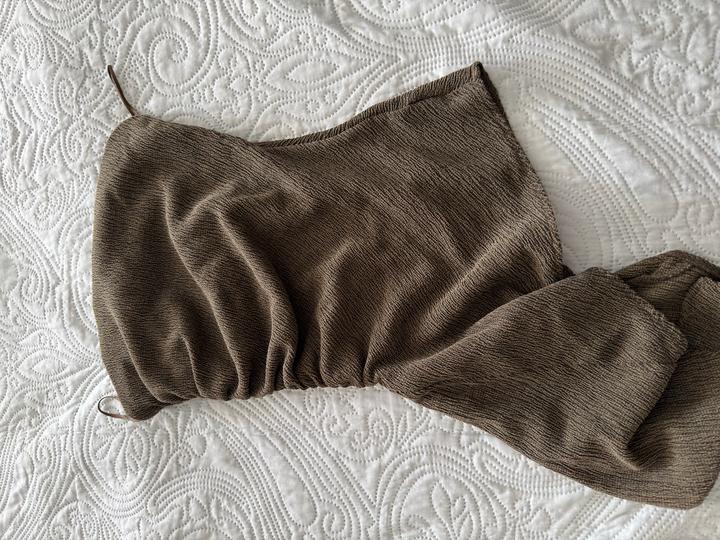 необычный топ zara