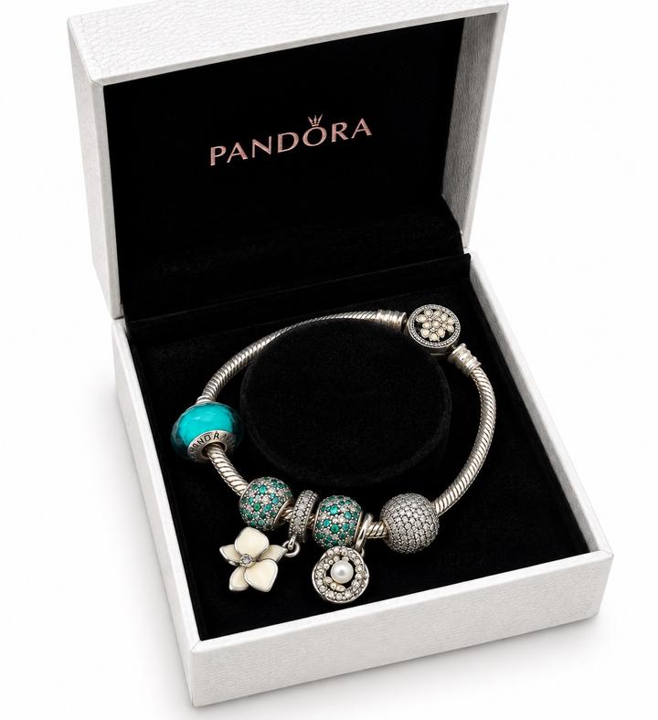 Браслет Pandora с шармами