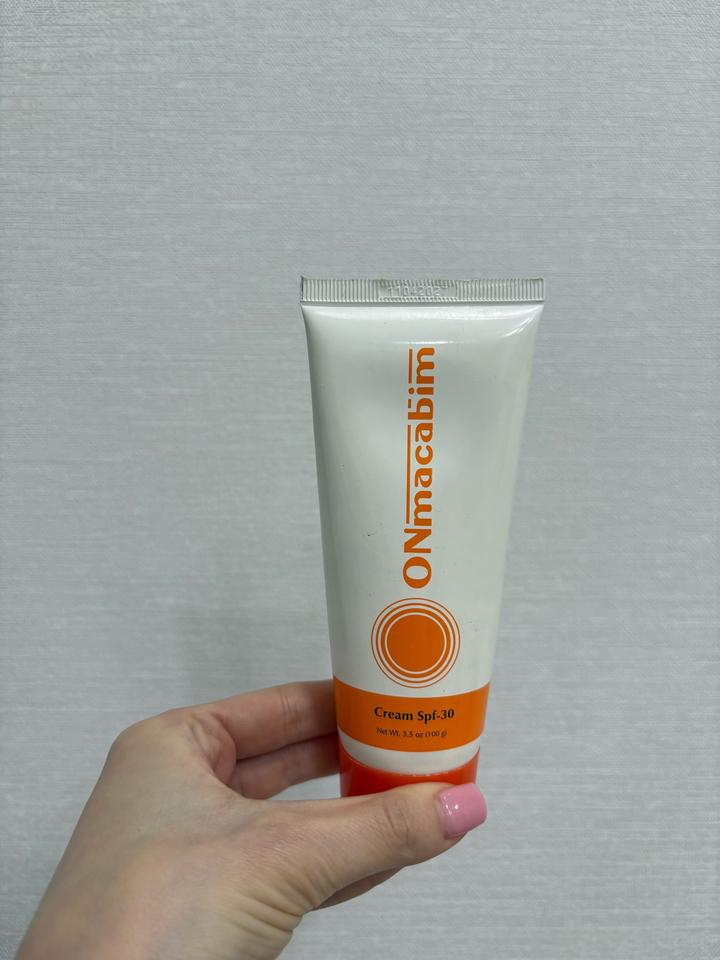солнцезащитный крем SPF 30 ONmacabim