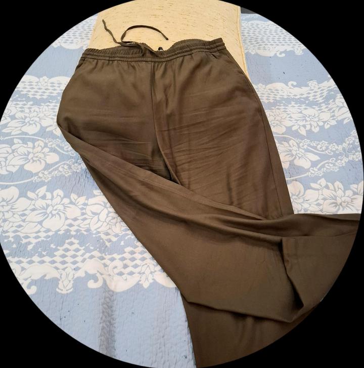 Широкие брюки Zara (лиоцелл)