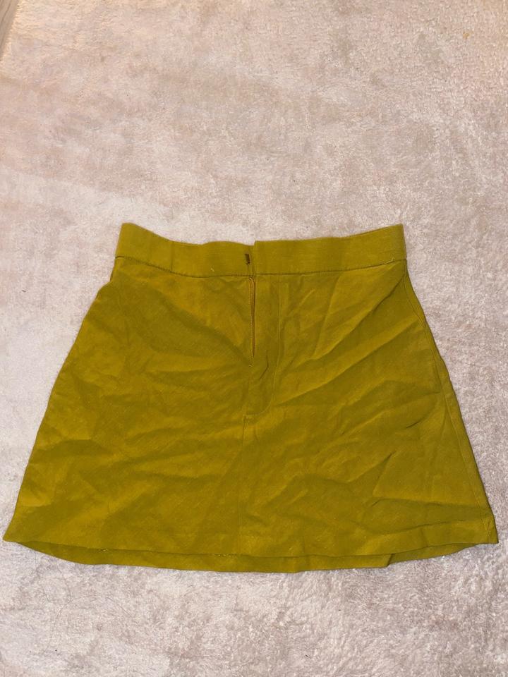 Юбка Zara желтое