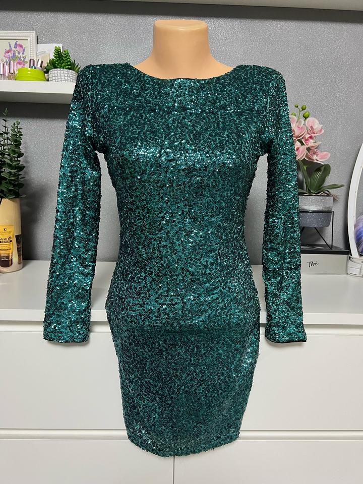 H&M платье вечернее с пайетками