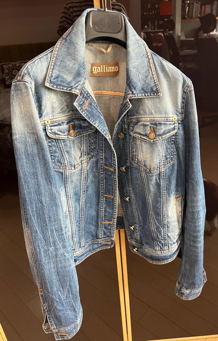 Джинсовая куртка Galliano