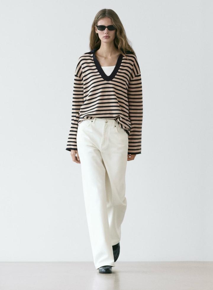 Джемпер в полоску Massimo Dutti