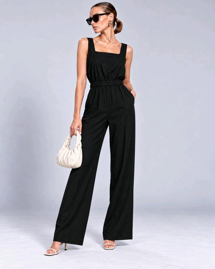 Atelier Luxe Льняной комбинезон.