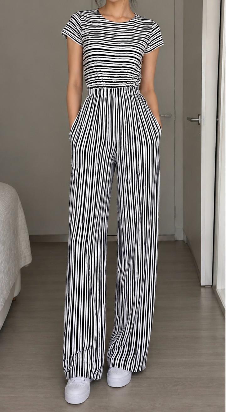 Комбинезон ZARA в полоску