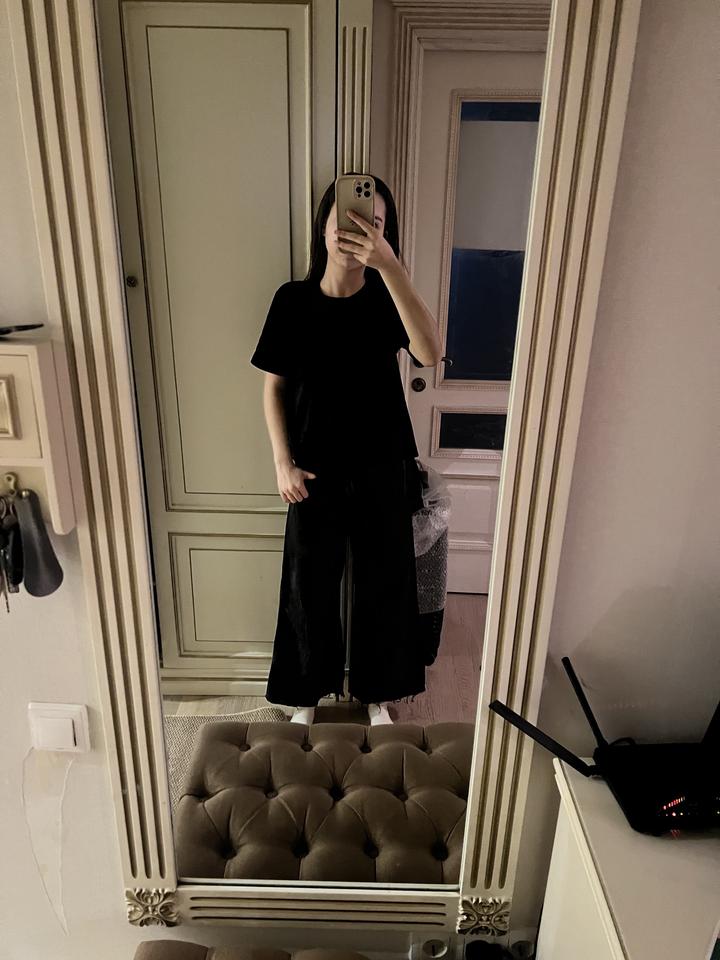 Bershka черные джинсы