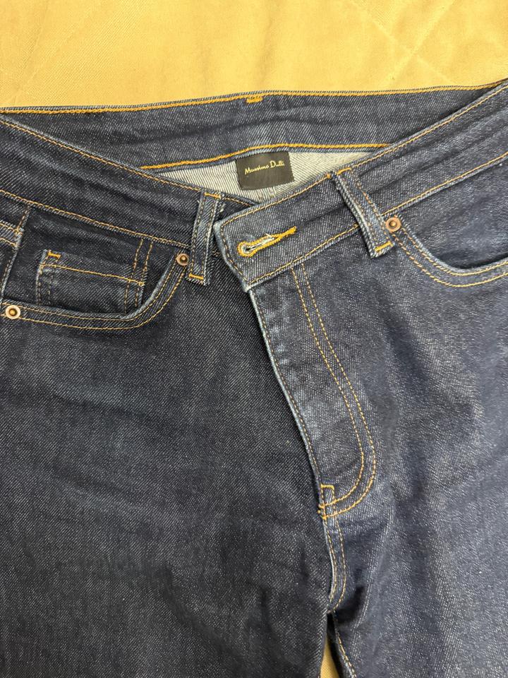 Джинсы Massimo Dutti синие