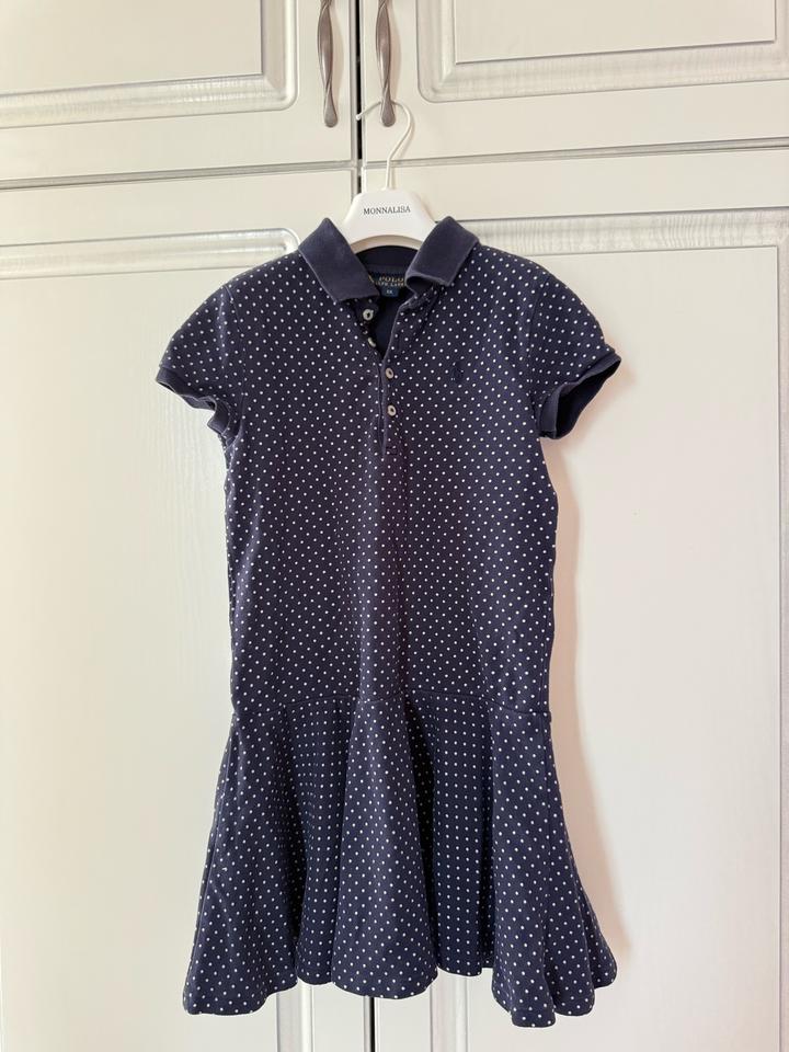 Платье-поло Polo Ralph Lauren в горошек на 6 лет