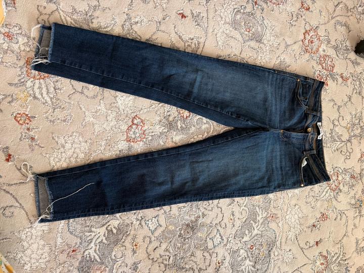 Скинни Джинсы Zara укороченные
