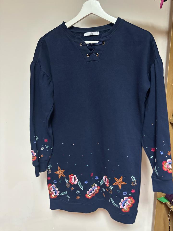 Marks & Spencer Стильное утепленное платье-свитшот от M&S Kids