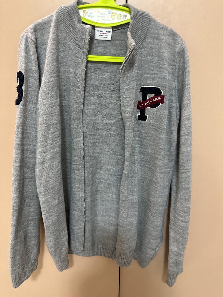 U.S. POLO ASSN. кофта на молнии