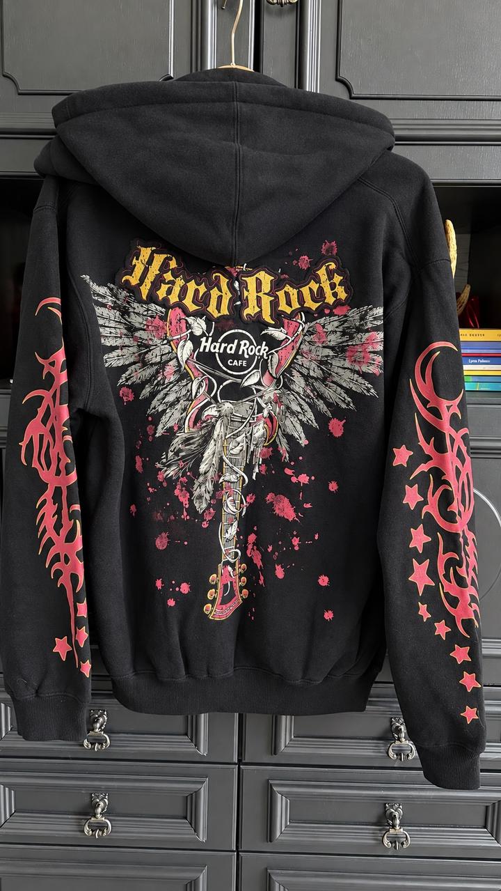 🖤 Hard Rock Cafe Tokyo - винтажный худи.