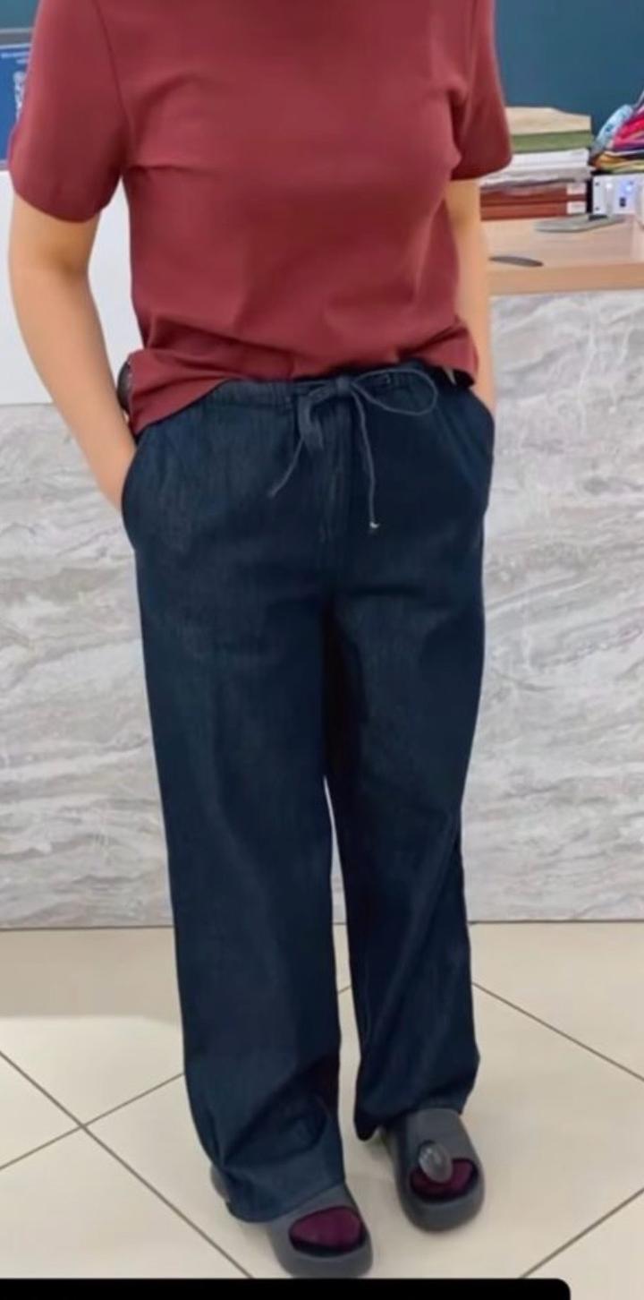 Джинсы на резинке cos