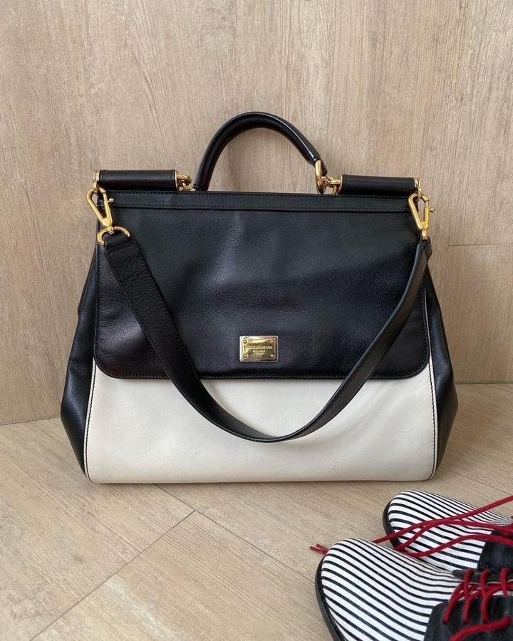 Dolce & Gabbana Dolce&Gabbana Sicily Большой размер, натуральная кожа. Оригинал 100%