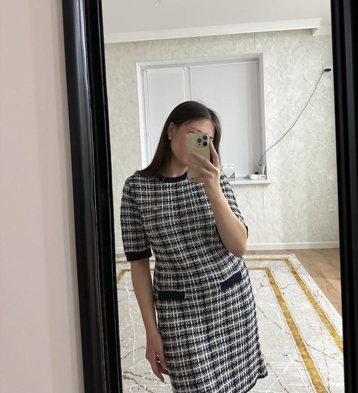 Твидовое платье U.S. POLO ASSN.