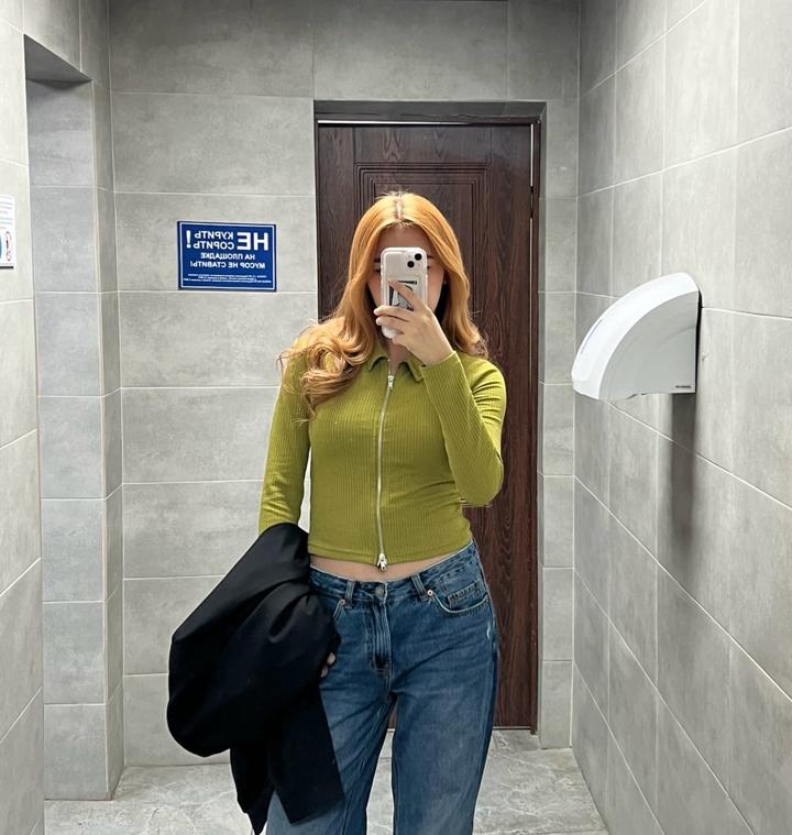Лонгслив на замке H&M