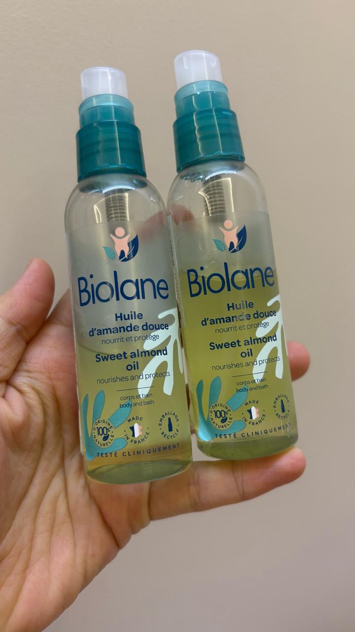 Biolane Huile d'amande douce (миндальное масло)