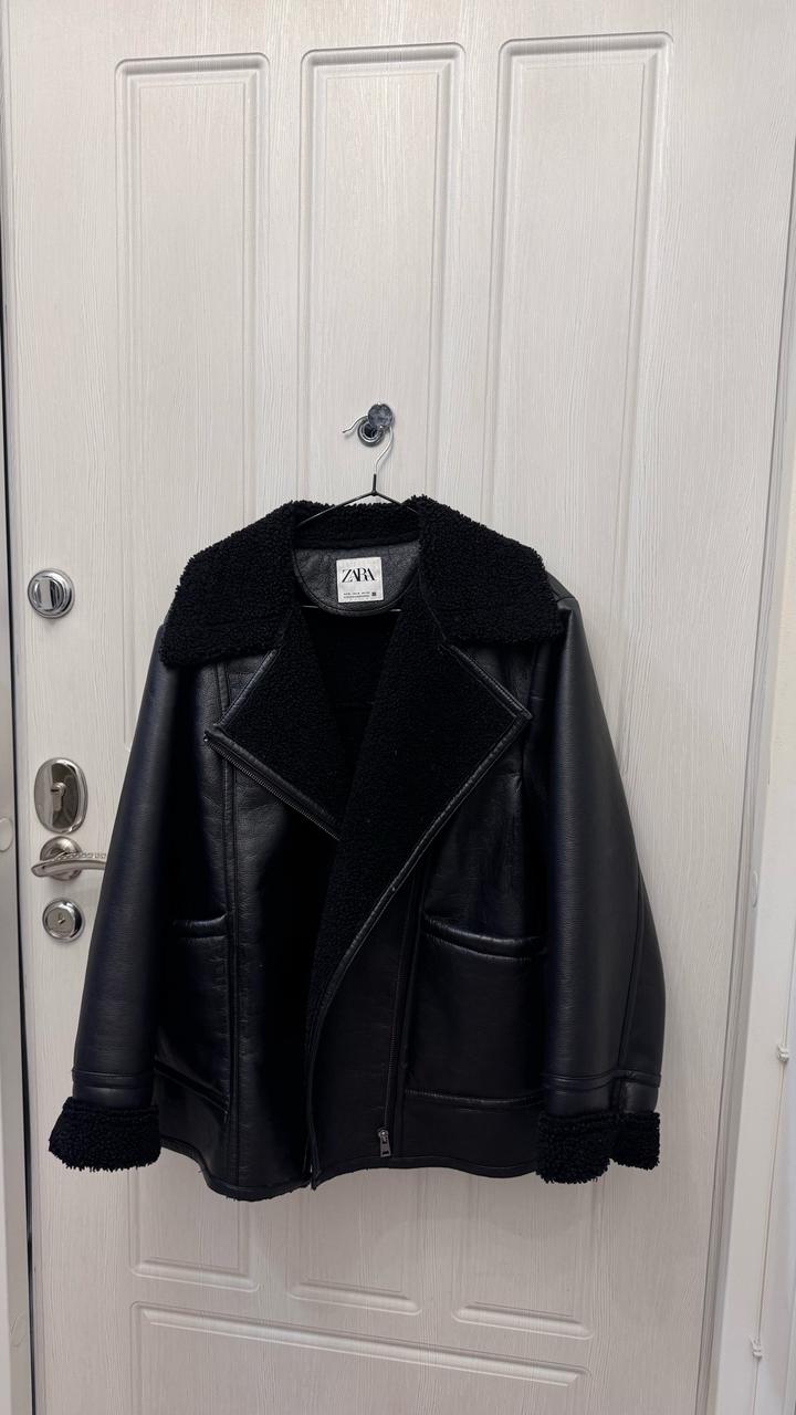Куртка-дубленка zara