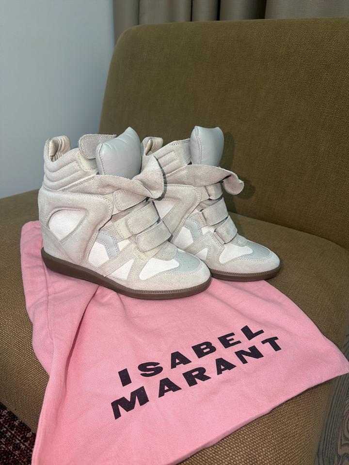 Isabel Marant Сникерсы на танкетке