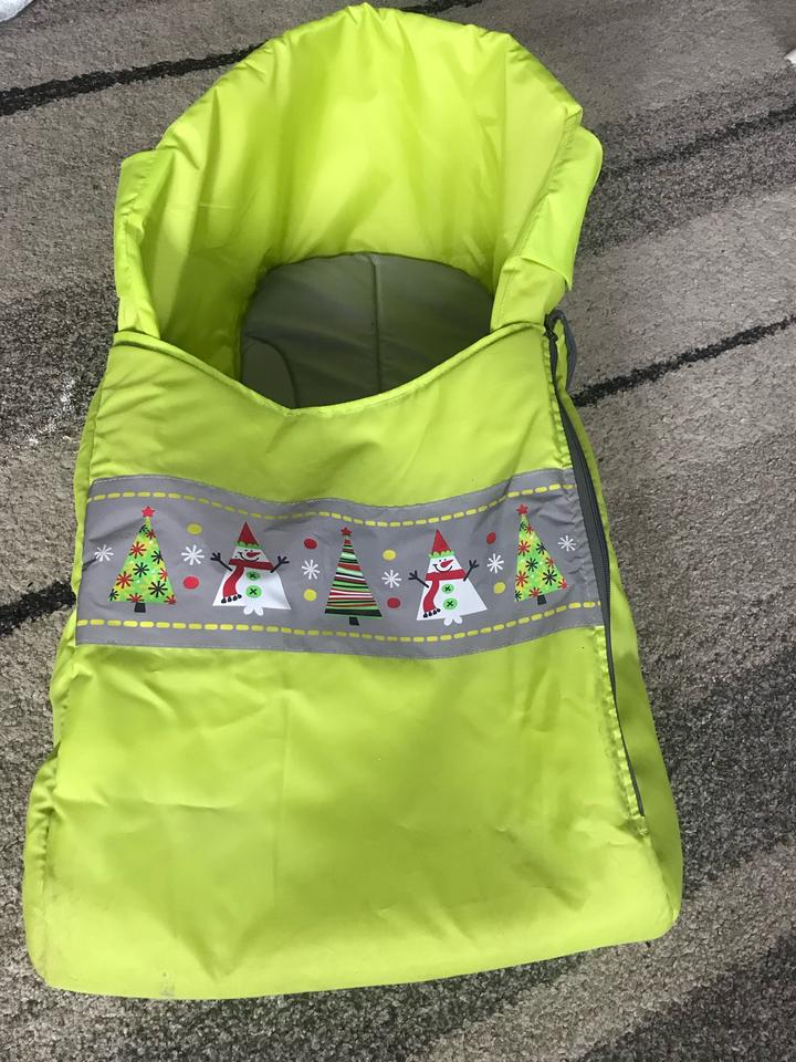 Чехол накидка для детских санок