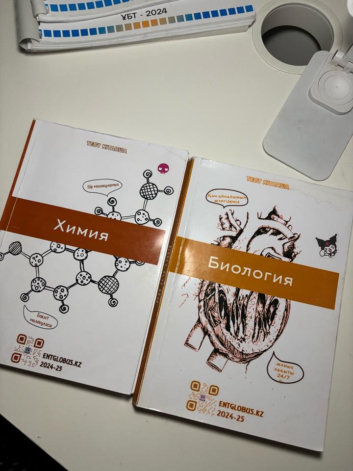 Книги по подготовке к ЕНТ на казахском