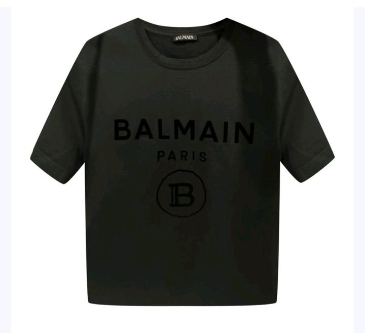 футболка черная Balmain