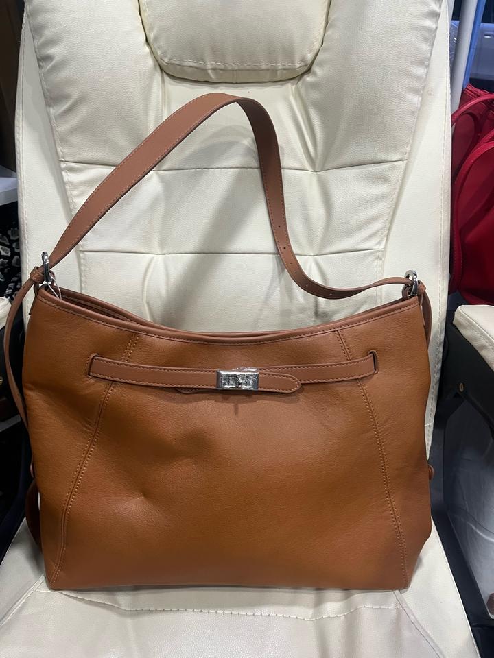 Hermès Сумка хобо кожаная