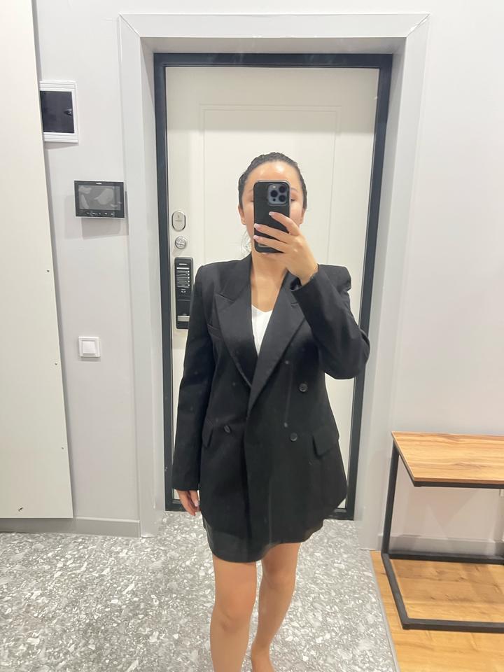 Zara Пиджак женский двубортный