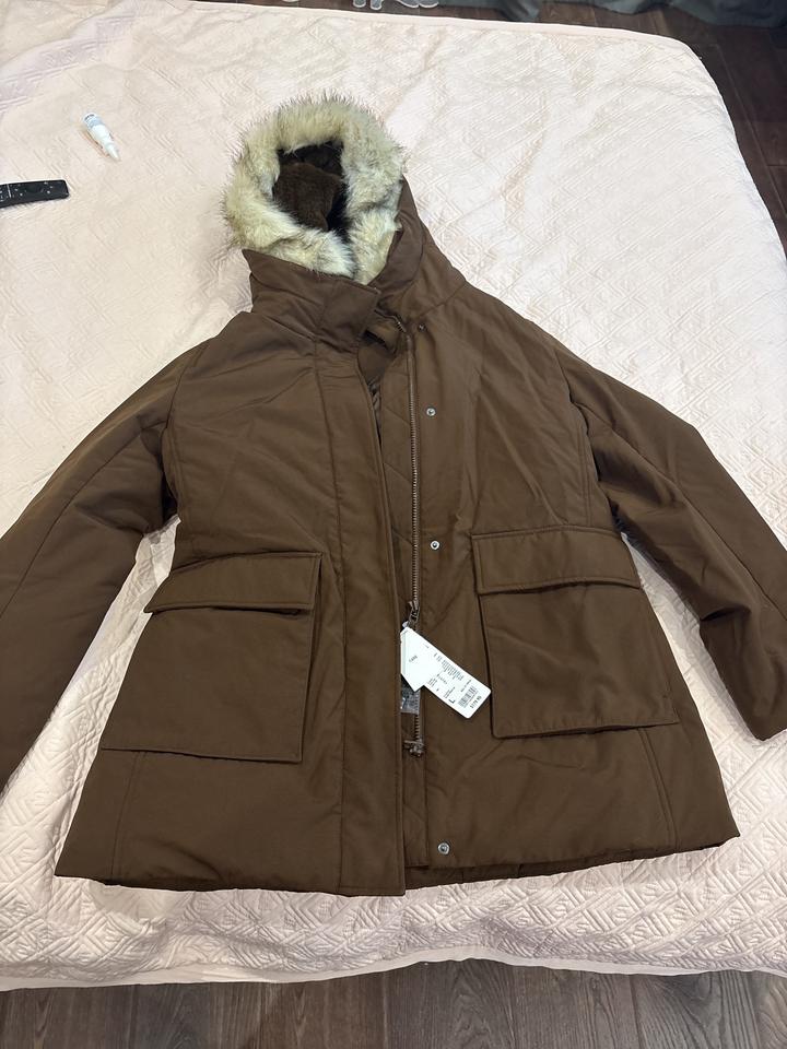 Uniqlo Парка с капюшоном