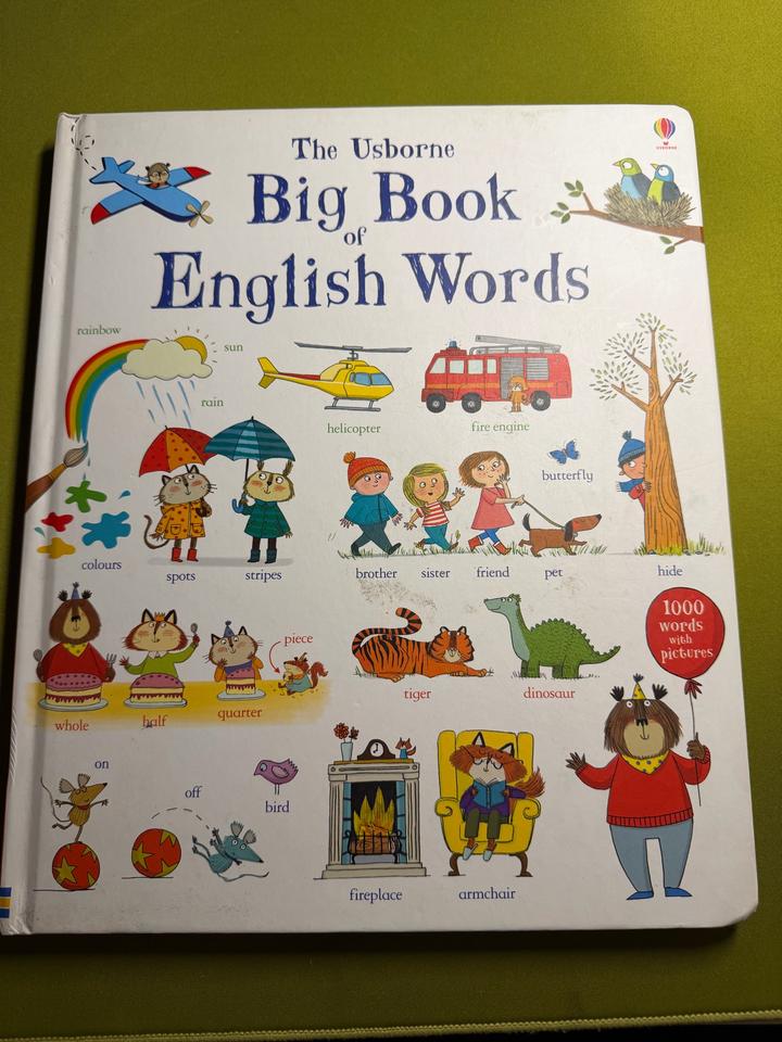 Анлийский язык для детей Big Book of English Words