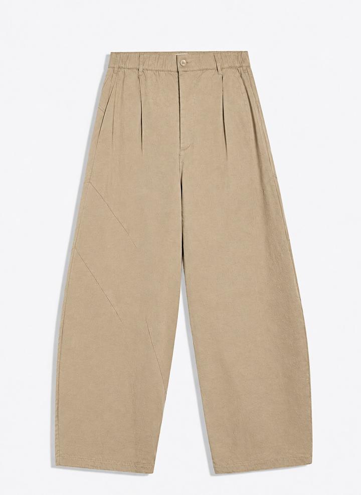 Bershka Брюки barrel с защипками