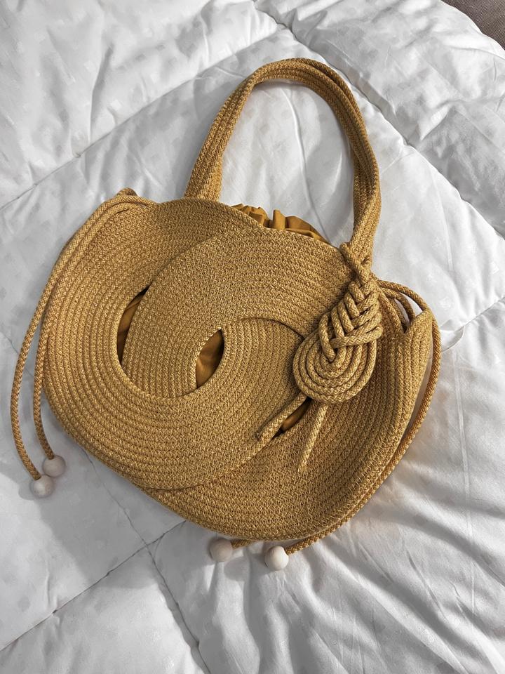 Handmade (ручная работа) Плетёная сумка