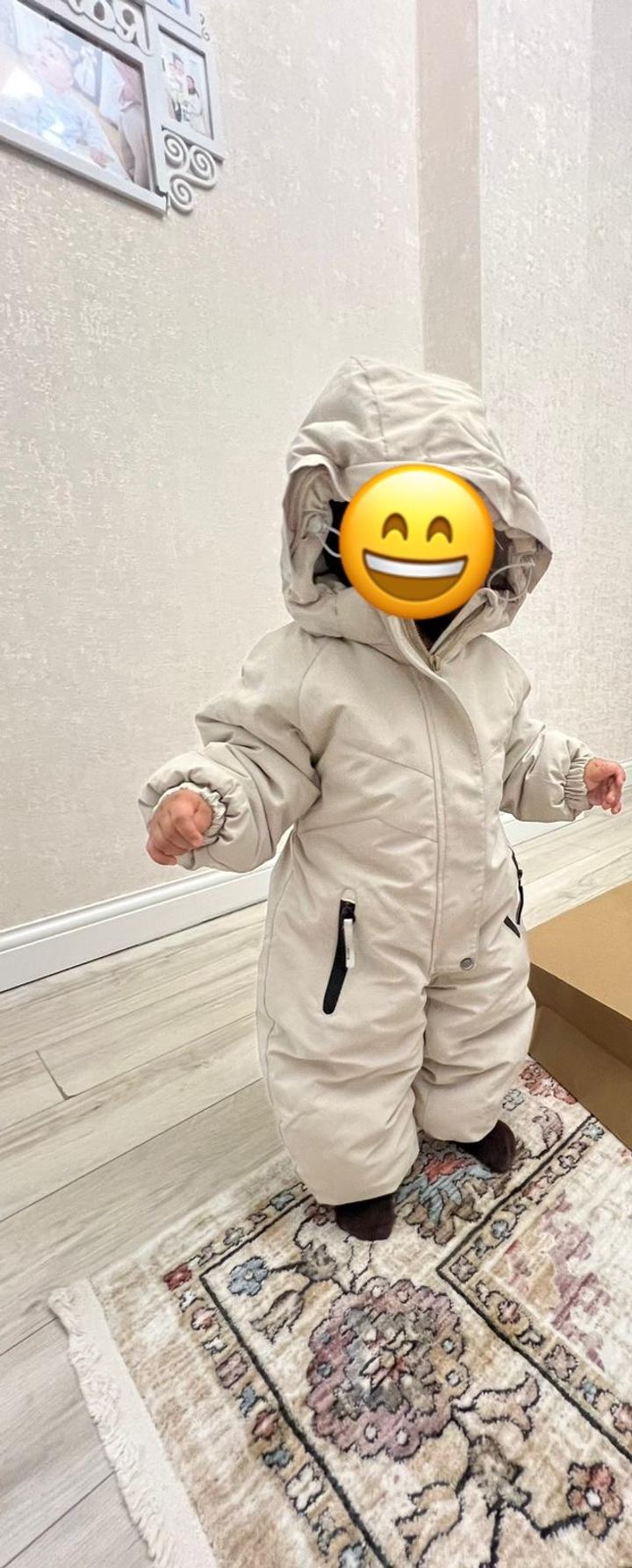 Утепленный комбинезон для мальчика