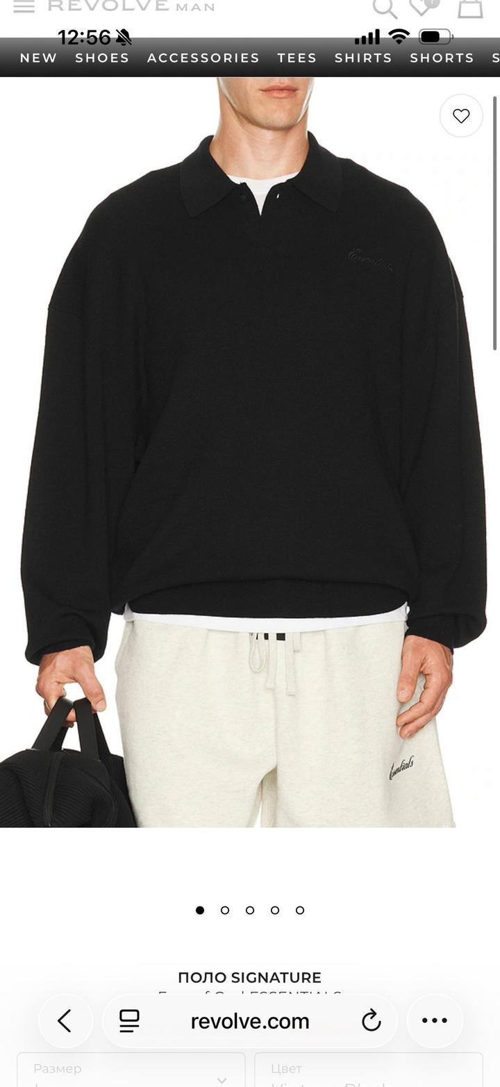 Fear of God ESSENTIALS поло