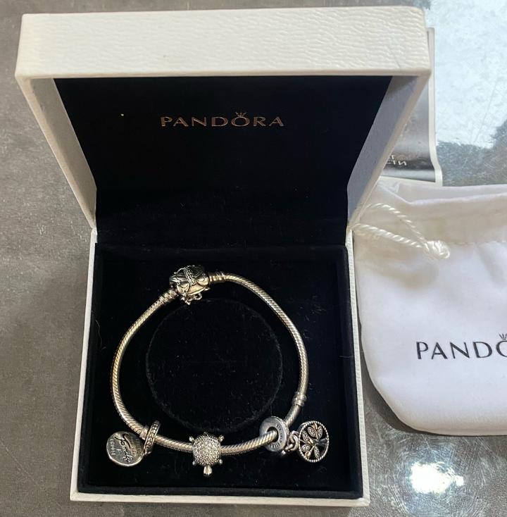 Браслет Pandora с шармами